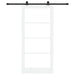 Ușă glisantă ORKDAL Alb și negru 93 x 202 cm - WALTI WALTI