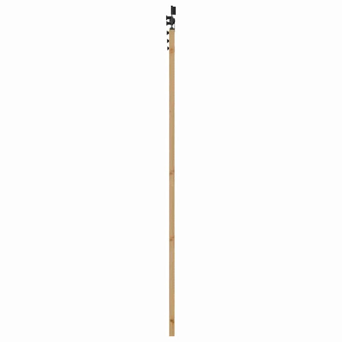 Ușă glisantă ORKDAL Natural și Negru 93 x 211 cm - WALTI WALTI
