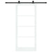 Ușă glisantă ORKDAL Alb și negru 93 x 211 cm - WALTI WALTI