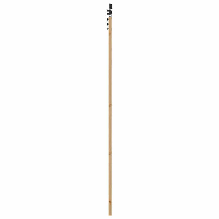 Ușă glisantă ORKDAL Natural și Negru 93 x 232 cm - WALTI WALTI