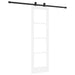 Ușă glisantă ORKDAL Alb și negru 61 x 198,5 cm - WALTI WALTI
