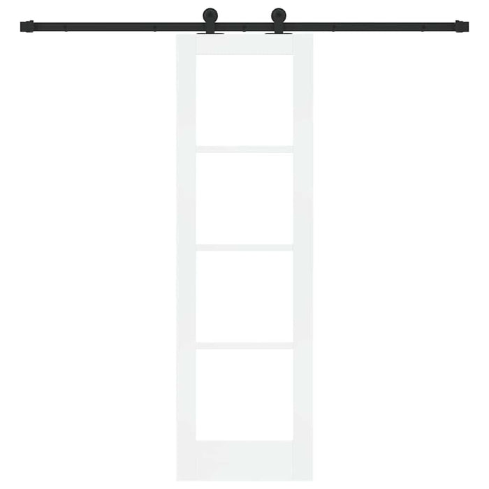 Ușă glisantă ORKDAL Alb și negru 61 x 198,5 cm - WALTI WALTI