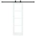 Ușă glisantă ORKDAL Alb și negru 61 x 198,5 cm - WALTI WALTI