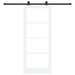 Ușă glisantă ORKDAL Alb și negru 83 x 202 cm - WALTI WALTI