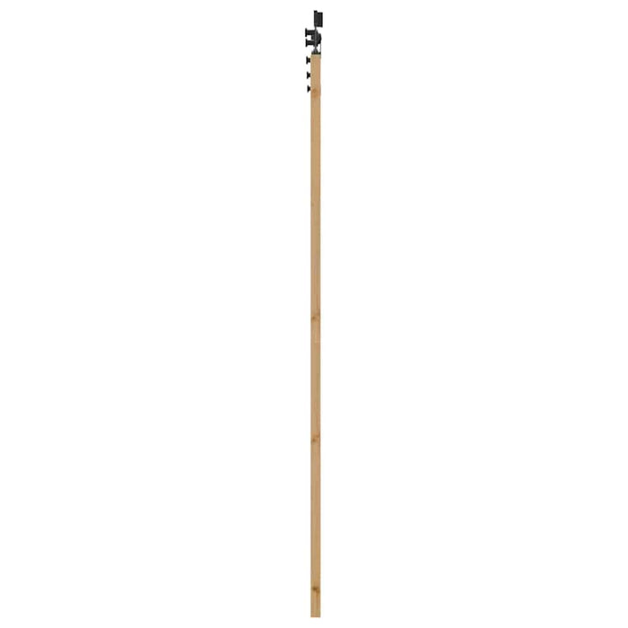 Ușă glisantă ORKDAL Natural și Negru 93 x 211 cm - WALTI WALTI