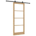 Ușă glisantă ORKDAL Natural și Negru 93 x 232 cm - WALTI WALTI