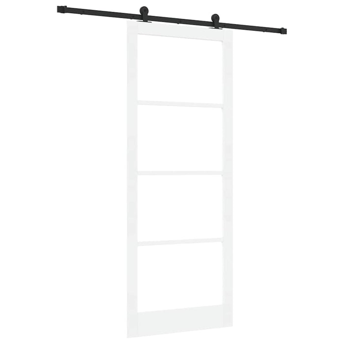 Ușă glisantă ORKDAL Alb și negru 93 x 232 cm - WALTI WALTI