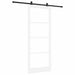 Ușă glisantă ORKDAL Alb și negru 93 x 232 cm - WALTI WALTI