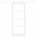 Ușă glisantă ORKDAL Alb 83 x 202 cm Lemn masiv de pin și sticlă - WALTI WALTI