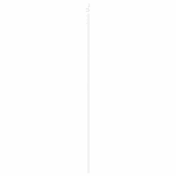 Ușă glisantă ORKDAL Alb 93 x 232 cm Lemn masiv de pin și sticlă - WALTI WALTI