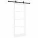 Ușă glisantă ORKDAL Alb 83 x 202 cm Lemn masiv de pin și sticlă - WALTI WALTI