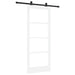 Ușă glisantă ORKDAL Alb 83 x 202 cm Lemn masiv de pin și sticlă - WALTI WALTI