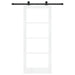 Ușă glisantă ORKDAL Alb 83 x 202 cm Lemn masiv de pin și sticlă - WALTI WALTI