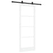 Ușă glisantă ORKDAL Alb 83 x 211 cm Lemn masiv de pin și sticlă - WALTI WALTI