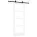 Ușă glisantă ORKDAL Alb 83 x 211 cm Lemn masiv de pin și sticlă - WALTI WALTI