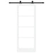 Ușă glisantă ORKDAL Alb 83 x 211 cm Lemn masiv de pin și sticlă - WALTI WALTI