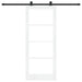 Ușă glisantă ORKDAL Alb 83 x 202 cm Lemn masiv de pin și sticlă - WALTI WALTI