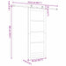 Ușă glisantă ORKDAL Alb 83 x 202 cm Lemn masiv de pin și sticlă - WALTI WALTI