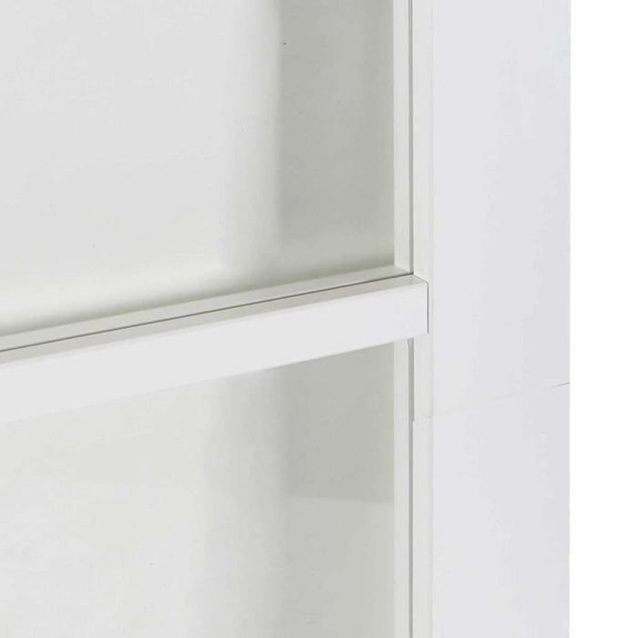 Ușă glisantă ORKDAL Alb 83 x 211 cm Lemn masiv de pin și sticlă - WALTI WALTI