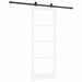 Ușă glisantă ORKDAL Alb 83 x 211 cm Lemn masiv de pin și sticlă - WALTI WALTI