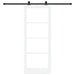 Ușă glisantă ORKDAL Alb 83 x 211 cm Lemn masiv de pin și sticlă - WALTI WALTI