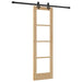 Ușă glisantă ORKDAL Natural și Negru 61 x 198,5 cm - WALTI WALTI
