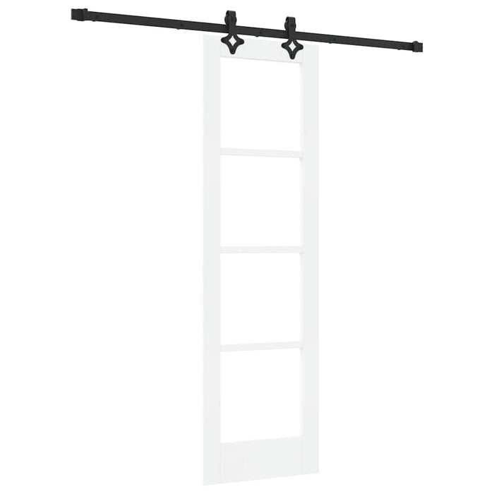 Ușă glisantă ORKDAL Alb și negru 61 x 198,5 cm - WALTI WALTI