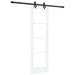 Ușă glisantă ORKDAL Alb și negru 61 x 198,5 cm - WALTI WALTI