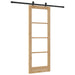 Ușă glisantă ORKDAL Natural și Negru 73,5 x 198,5 cm - WALTI WALTI
