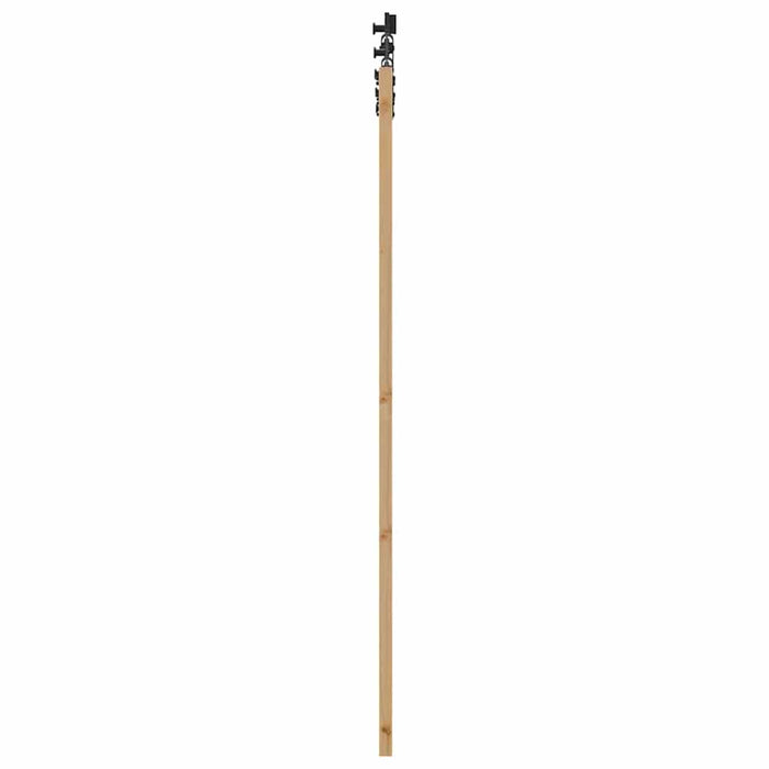 Ușă glisantă ORKDAL Natural și Negru 73,5 x 198,5 cm - WALTI WALTI
