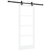 Ușă glisantă ORKDAL Alb și negru 83 x 202 cm - WALTI WALTI