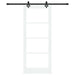 Ușă glisantă ORKDAL Alb și negru 83 x 202 cm - WALTI WALTI