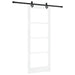 Ușă glisantă ORKDAL Alb și negru 83 x 211 cm - WALTI WALTI