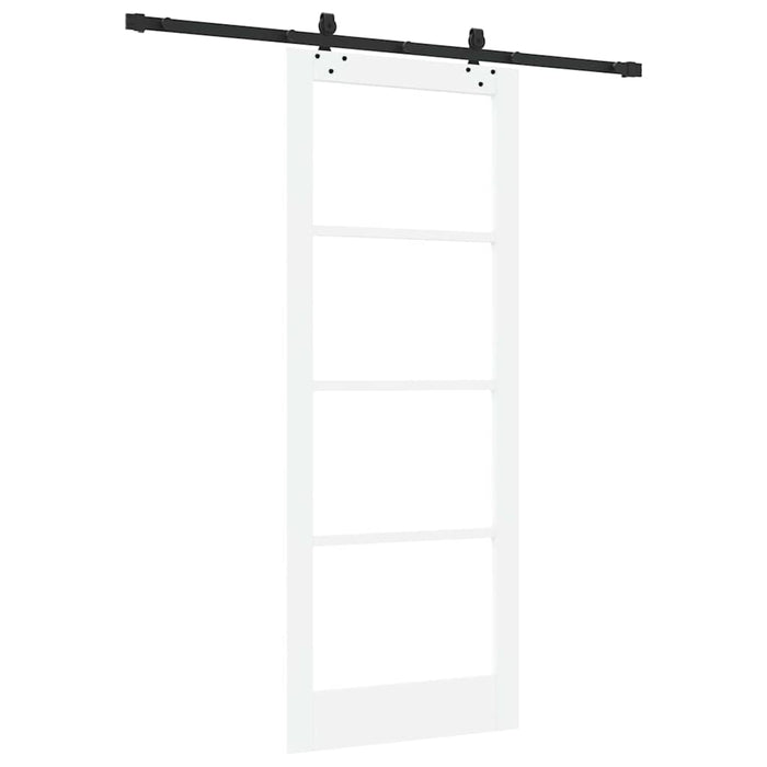 Ușă glisantă ORKDAL Alb și negru 83 x 211 cm - WALTI WALTI