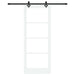 Ușă glisantă ORKDAL Alb și negru 83 x 211 cm - WALTI WALTI