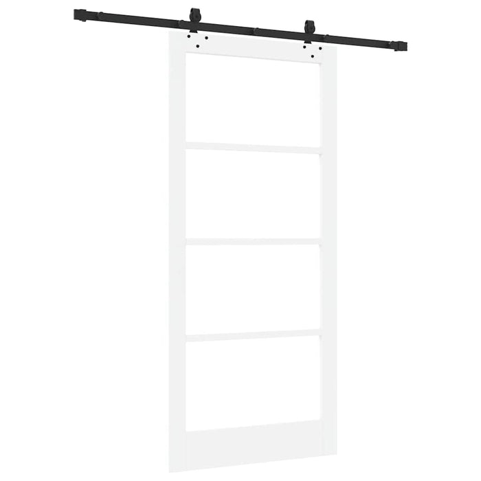 Ușă glisantă ORKDAL Alb și negru 93 x 202 cm - WALTI WALTI