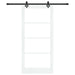 Ușă glisantă ORKDAL Alb și negru 93 x 202 cm - WALTI WALTI