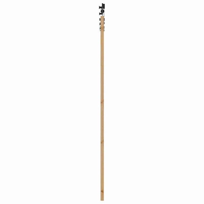 Ușă glisantă ORKDAL Natural și Negru 93 x 211 cm - WALTI WALTI