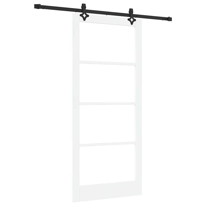 Ușă glisantă ORKDAL Alb și negru 93 x 211 cm - WALTI WALTI