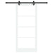 Ușă glisantă ORKDAL Alb și negru 93 x 211 cm - WALTI WALTI