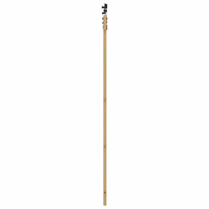Ușă glisantă ORKDAL Natural și Negru 93 x 232 cm - WALTI WALTI