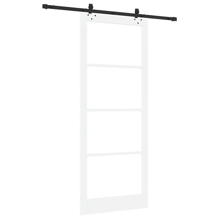 Ușă glisantă ORKDAL Alb și negru 93 x 232 cm - WALTI WALTI