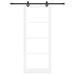 Ușă glisantă ORKDAL Alb și negru 93 x 232 cm - WALTI WALTI