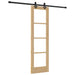 Ușă glisantă ORKDAL Natural și Negru 61 x 198,5 cm - WALTI WALTI
