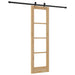 Ușă glisantă ORKDAL Natural și Negru 61 x 198,5 cm - WALTI WALTI