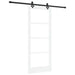 Ușă glisantă ORKDAL Alb și negru 83 x 202 cm - WALTI WALTI