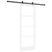 Ușă glisantă ORKDAL Alb și negru 83 x 211 cm - WALTI WALTI