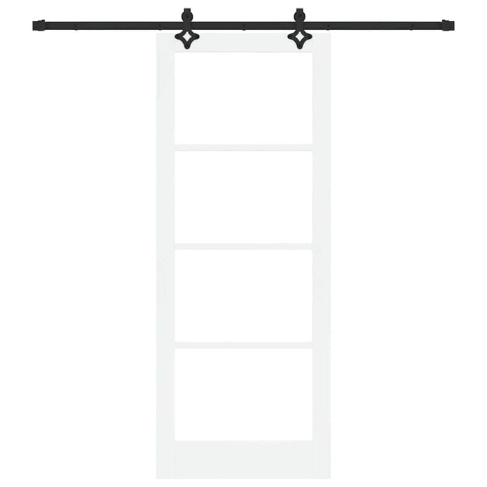 Ușă glisantă ORKDAL Alb și negru 83 x 211 cm - WALTI WALTI