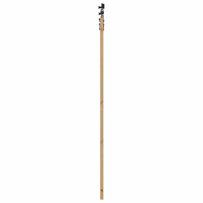 Ușă glisantă ORKDAL Natural și Negru 93 x 211 cm - WALTI WALTI