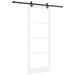 Ușă glisantă ORKDAL Alb și negru 93 x 232 cm - WALTI WALTI